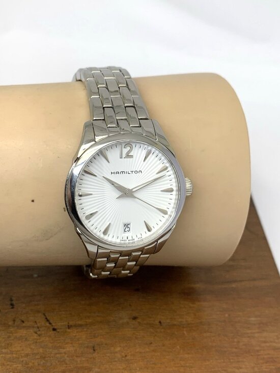 Hamilton Women\'s Watch H42211155 Jazzmaster Swiss Quartz Silver Steel 30mm main image 15